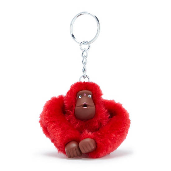 Akcesoria Kipling Sven Monkey Keychain Czerwone Różowe | PL 1214YX